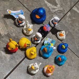 Blue Rubber Duck with Cruise Theme